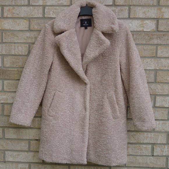 SIZE S. NWOT. Relish Noless Teddy Faux Shearling Fur Coat. - Picture 2 of 16